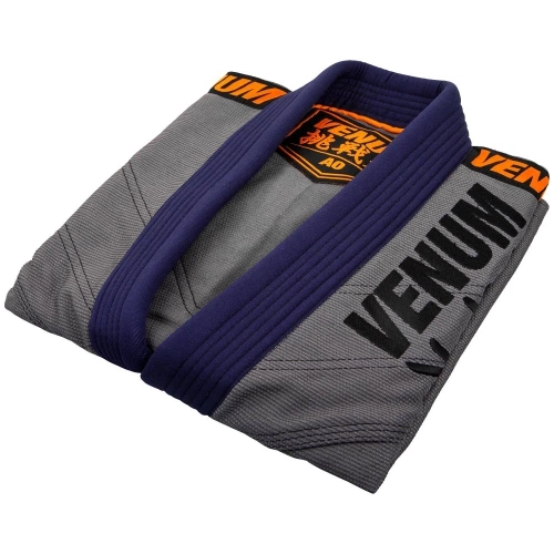 Кимоно Venum Challenger 4.0 BJJ Gi Grey Navy Blue (VENUM-03336-018-A2.5) - изображение 5