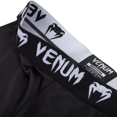 Компрессионные штаны Venum Giant Spats Black (VENUM-02713-001-XXL) - Фото 5 Компрессионные штаны Venum Giant Spats Black (VENUM-02713-001-XXL) - изображение 5