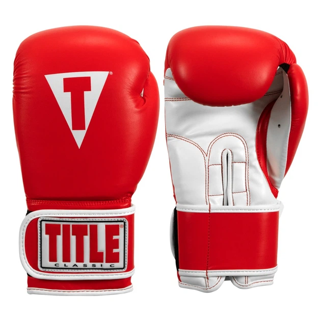 Боксерские перчатки Title Classic Pro Style Training Gloves 3.0 Red White (CVVTG3-RDWH-16oz) - Фото 2 Боксерские перчатки Title Classic Pro Style Training Gloves 3.0 Red White (CVVTG3-RDWH-16oz) - изображение 2