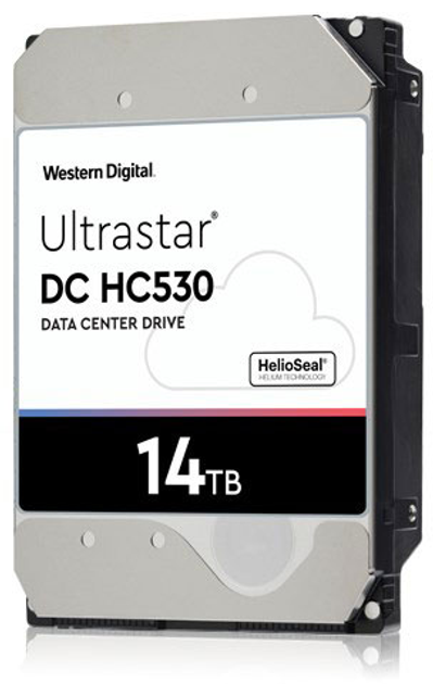 Dysk twardy Western Digital Ultrastar DC HC530 14TB 7200rpm 512MB WUH721414AL5204_0F31052 3.5 SAS - obraz 2