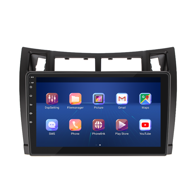 Штатная магнитола 9" Lesko для Toyota Yaris II Рестайлинг 2009-2012 Top 6/128 4G WiFi GPS Тойота - изображение 2
