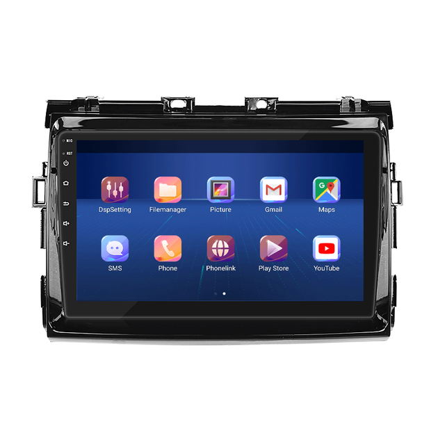 Штатная магнитола 9" Lesko для Toyota Estima III Рестайлинг 2 2012-2016 6/128Gb 4G Wi-Fi GPS Top - изображение 2