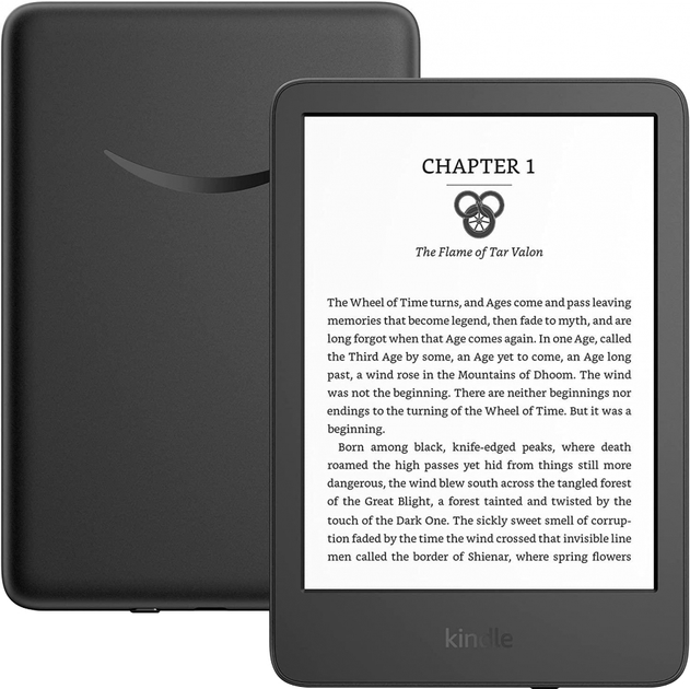 Електронна книга Kindle 11th Gen. 2022 16Gb Black (B09SWS16W6) - зображення 1