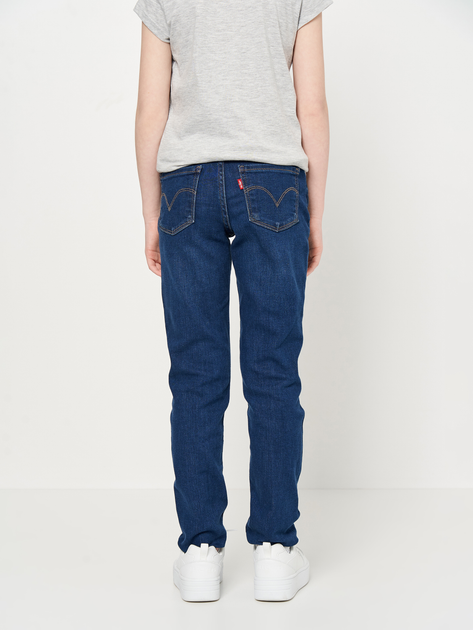 Подростковые джинсы для девочки Levi's LVG 710 Super Skinny Jean 4E2702-D5K 134-140 см (3665115023138) - изображение 2