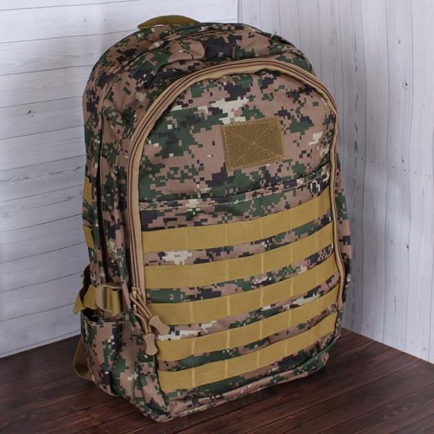 Зручний тактичний рюкзак в стилі мілітарі de esse 8058-TACTIK RANGE-khaki Хакі - изображение 1