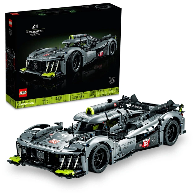 Zestaw klocków LEGO Technic Peugeot 9X8 24H Le Mans Hybrid Hypercar 1775 elementów (42156) - obraz 9