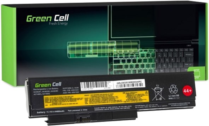 Bateria Green Cell do laptopów Lenovo 11.1 V 4400 mAh (LE63) - obraz 1