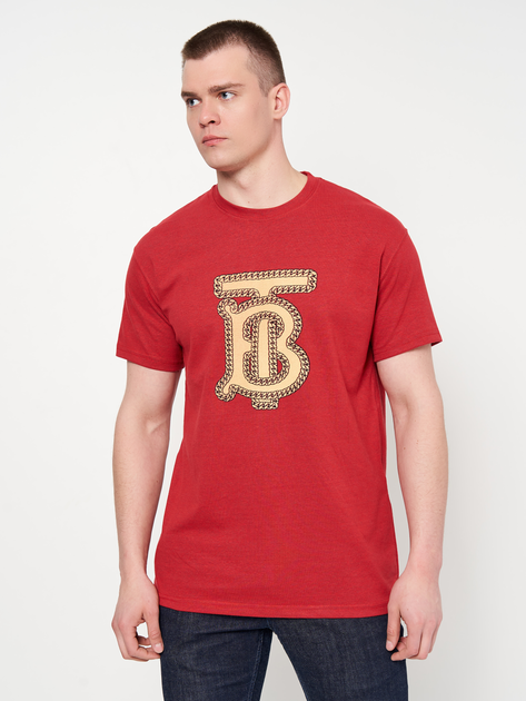 Футболка бавовняна довга чоловіча Burberry 11115.4 S Бордова від Rozetka на платформі USKIDKA Акція на Футболка бавовняна довга чоловіча Burberry 11115.4 S Бордова від Rozetka
