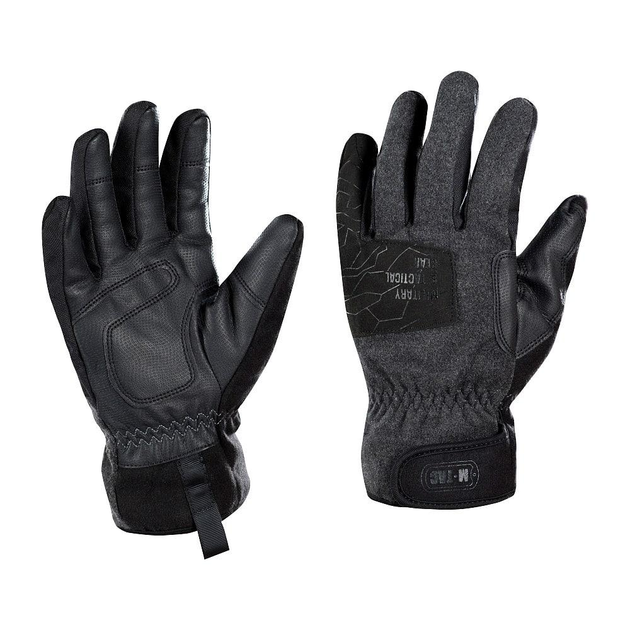 Рукавички зимові M-Tac Extreme Tactical Dark Grey, рукавички військові зимові зсу, тактичні зимові рукавички S - зображення 1