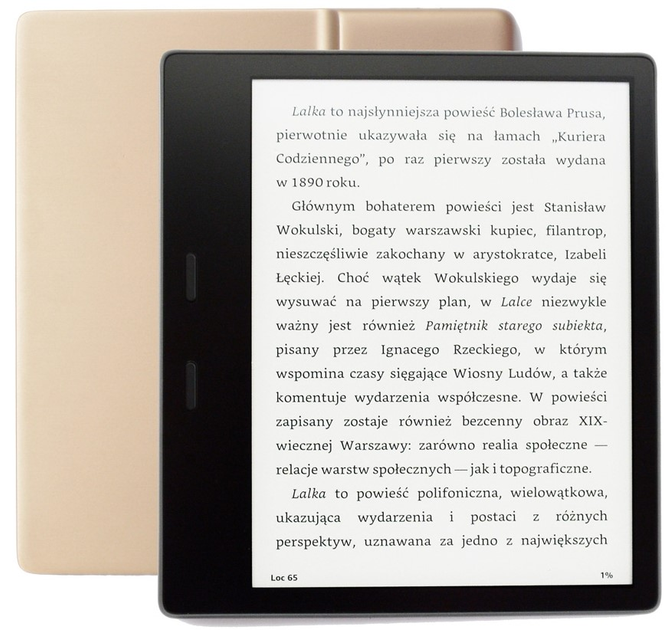 Czytnik Kindle Oasis 3 32GB Złoty (B07L5K4TG3) - obraz 4