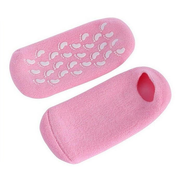 Увлажняющие гелевые носочки SPA Gel Socks универсальный размер – купить ...
