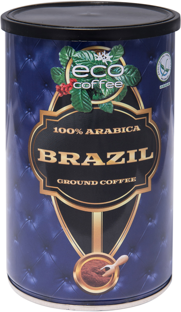 Акция на Кава мелена Jamero Свіжообсмажена Eco Coffee Brazil 250 г от Rozetka