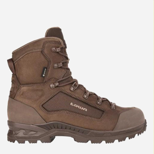 Чоловічі тактичні черевики високі з Gore-Tex LOWA Breacher N GTX Mid TF 210115/0493 46.5 (11.5UK) 30.8 см [112] Dark Brown (2000980586271) - зображення 1