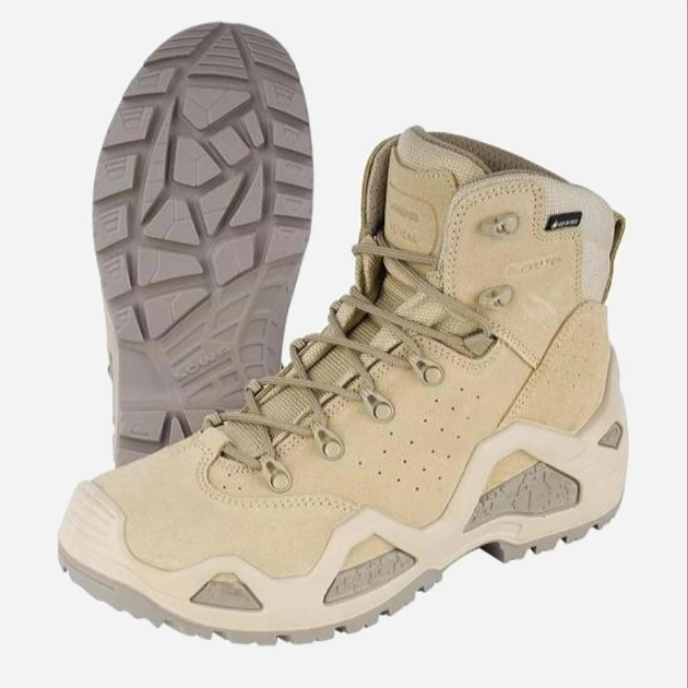 Чоловічі тактичні черевики високі з Gore-Tex LOWA Z-6S GTX C 310688/0410 47 (12UK) 31.2 см [0410] Desert (2000980579365) - зображення 2