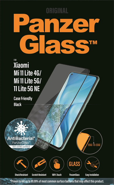 Szkło ochronne Panzer Glass do Xiaomi Mi 11 Lite (8042) - obraz 6