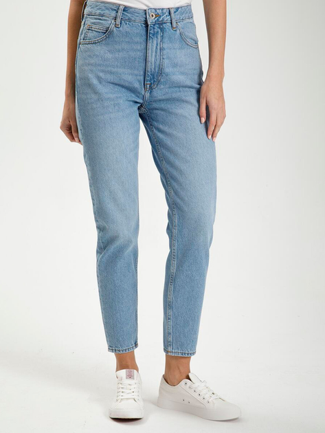 Акція на Джинси Slim Fit жіночі Cross Jeans N 432-069 30/32 Блакитні від Rozetka