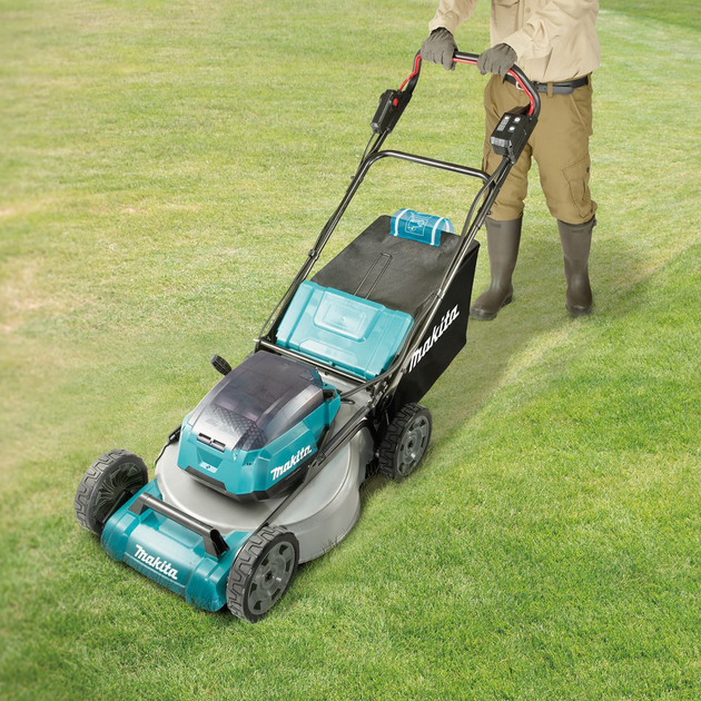 Газонокосарка Makita Black, Blue (DLM530Z) - зображення 8