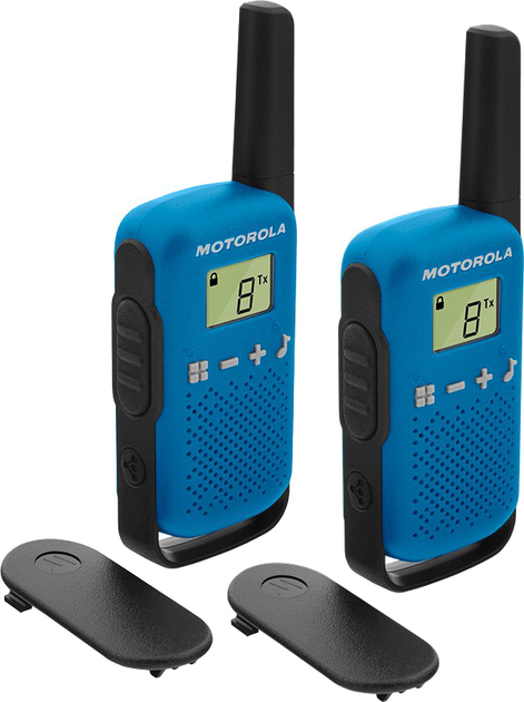 Рація Motorola Talkabout T42 2 шт. Black / Blue (5031753007508) - зображення 1
