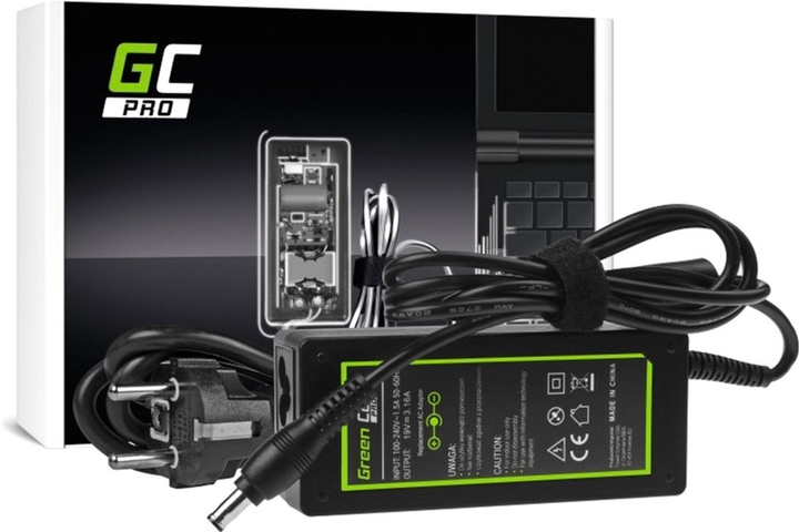 Блок живлення Green Cell для ноутбука Samsung 19V 3.16A 60W (AD20P) - зображення 5