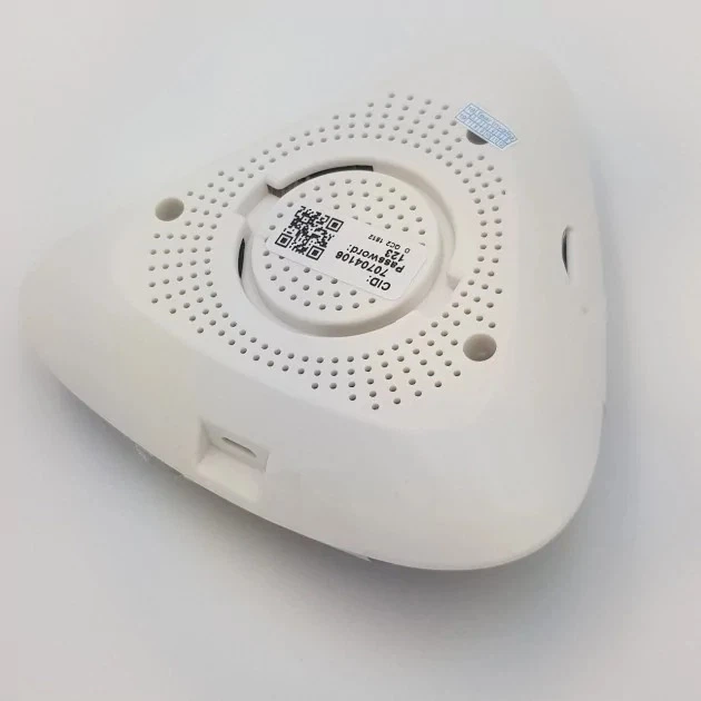 IP камера видеонаблюдения потолочная UKC VR360° WiFi, MicroSD панорамная, рыбий глаз, микрофон и динамик, датчик движения - изображение 10