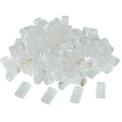 Коннектор RJ45 cat.6 UTP 8P8C * 100 (позолоч. конт.) Cablexpert (LC-8P8C-002/100) - изображение 2