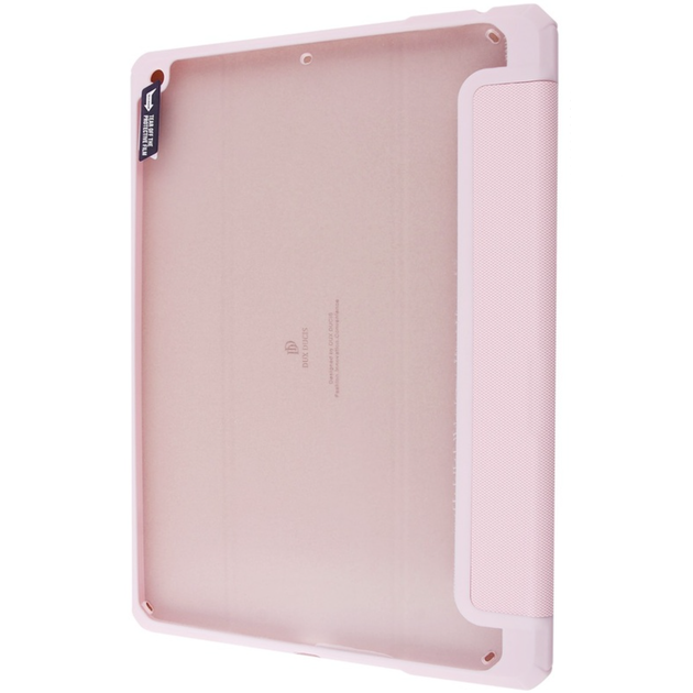 Чехол книжка, обложка Dux Ducis Toby Series Case With Pencil Holder for iPad 7/8/9 10.2, Pink - изображение 2