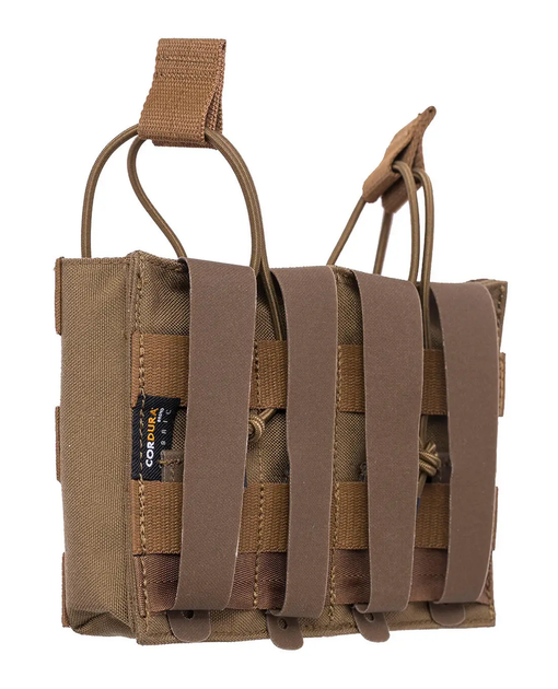 Підсумок Tasmanian Tiger 2 SGL MagPouch BEL HK417 MKII Coyote Brown (1033-TT 7123.346) - зображення 2