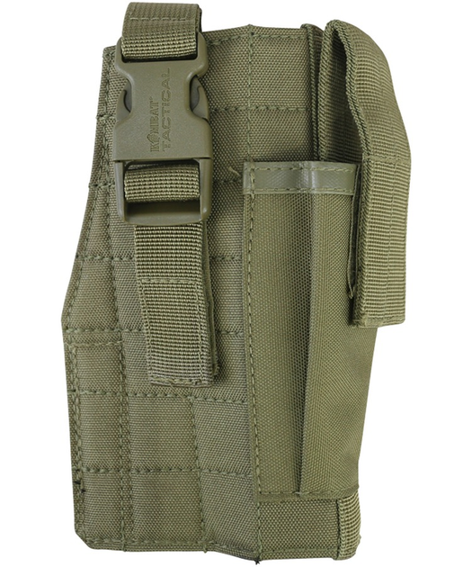 Кобура під пістолет Kombat UK Molle Gun Holster Зелений (KB-MGH-COY) - зображення 1
