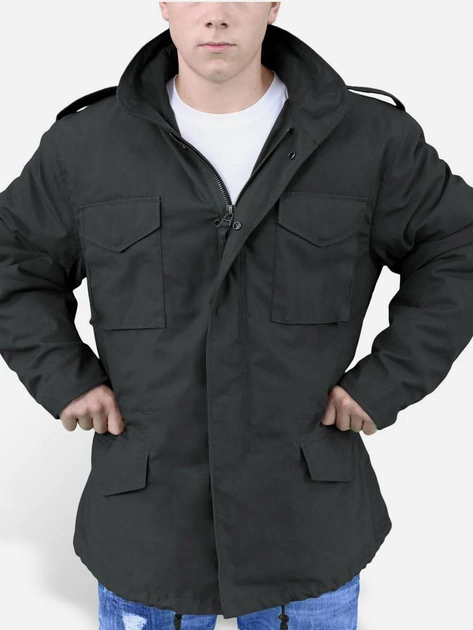 Тактична куртка Surplus Us Fieldjacket M69 20-3501-03 3XL Чорна - зображення 1