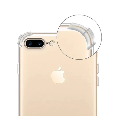Чехол Fiji Proof для Apple Iphone 8 Plus бампер с усиленными бортами Transparent - Фото 2 Чехол Fiji Proof для Apple Iphone 8 Plus бампер с усиленными бортами Transparent - изображение 2