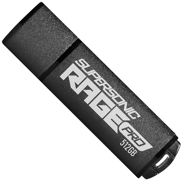 Pendrive Patriot Rage Pro 512 GB USB 3.2 Czarny (PEF512GRGPB32U) - obraz 1