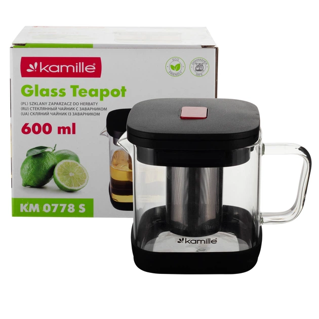 Чайник заварочный Kamille KM-0778S (600 мл) - изображение 3
