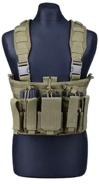 Разгрузочный жилет GFC Scout Chest Rig Tactical Vest Olive (25440 strikeshop) - изображение 1