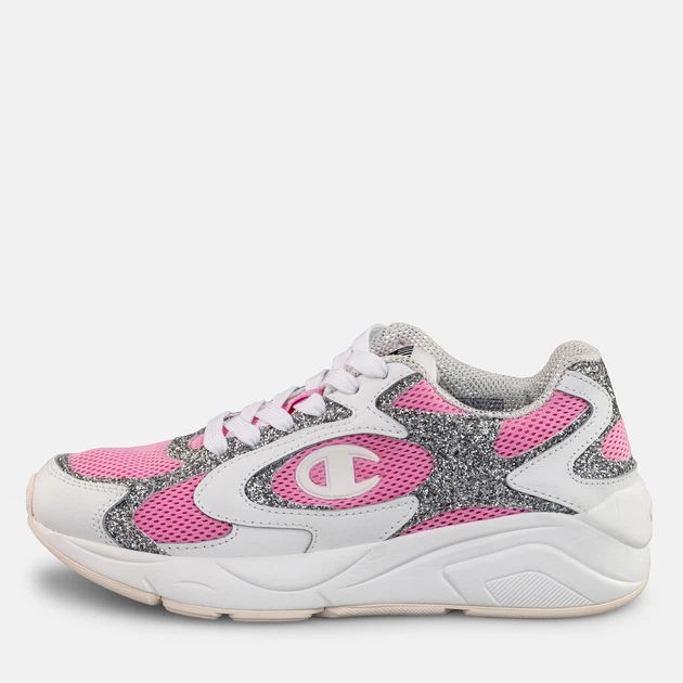 Sneakersy damskie Champion S11094-PS047 36.5 (6US) 23 cm Różowe z białym (8053305057172) - obraz 3
