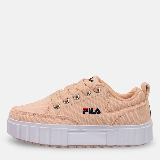 Tenisówki dziecięce dla dziewczynki Fila FFK0039-40064 32 20.4 cm Beżowe (8719477785434) - obraz 3