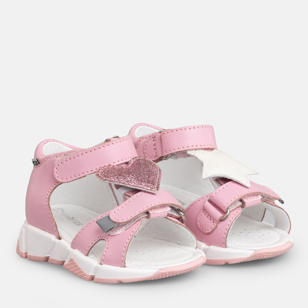 Дитячі шкіряні сандалії для дівчинки Bartek 11540001 19 Світло-рожеві (5903607638049) - зображення 2