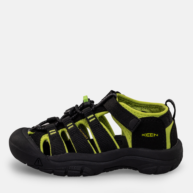 Сандалії дитячі Keen 773011-20-8 30 (12US) Чорний/Зелений (0887194186891) - зображення 3