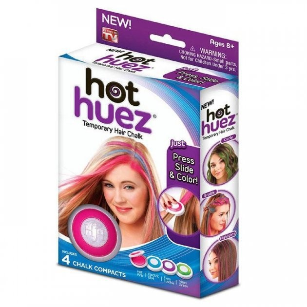 Цветные мелки для волос Hot Huez – фото, отзывы, характеристики в ...