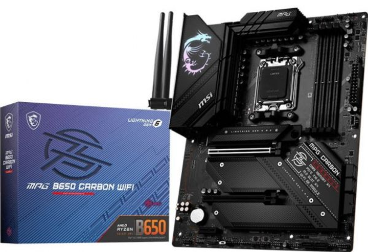 Материнская плата msi mpg b650 Carbon wifi Socket am5 – фото, отзывы ...