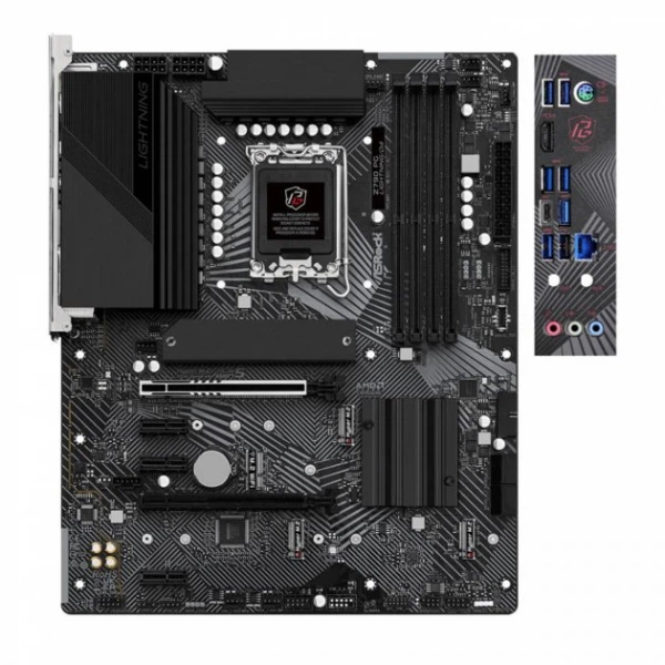 Материнська плата ASRock z790 pg Lightning/D4 (s1700, z790) - Фото 6 Материнська плата ASRock z790 pg Lightning/D4 (s1700, z790) - зображення 6