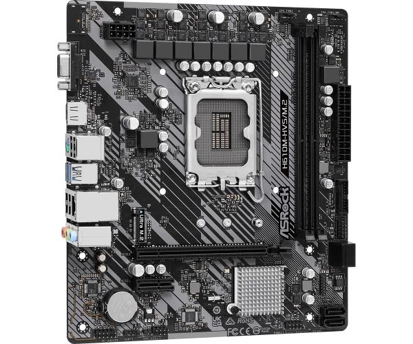 Материнська плата asrock h610m-hvs/m.2 r2.0 - изображение 4