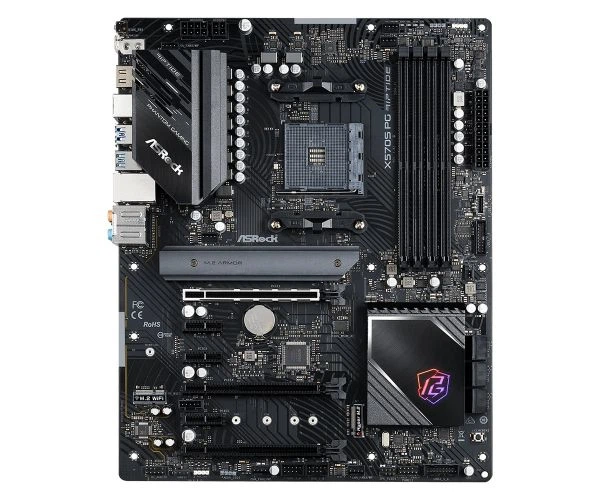 Материнська плата ASRock x570s pg Riptide Socket am4 - Фото 3 Материнська плата ASRock x570s pg Riptide Socket am4 - зображення 3