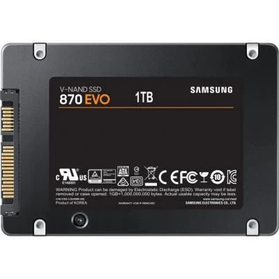 SSD накопитель samsung 870 evo 1tb sataiii mlc (mz-77e1t0bw) - Фото 4 SSD накопитель samsung 870 evo 1tb sataiii mlc (mz-77e1t0bw) - изображение 4