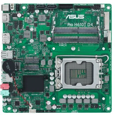 Материнська плата asus pro h610t d4-csm - изображение 2