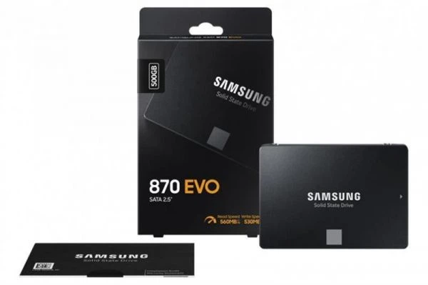 SSD накопитель Samsung 870 evo 500gb 2.5" sataiii mlc (mz-77e500b/eu) - Фото 4 SSD накопитель Samsung 870 evo 500gb 2.5" sataiii mlc (mz-77e500b/eu) - изображение 4