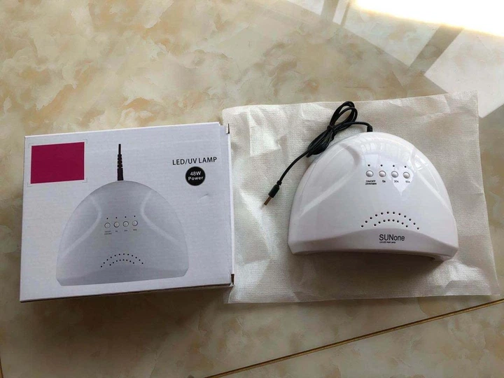Лампа SUNone 48W з USB LED/UV Nail Lamp для гель лаку сушка нігтів Біла (код: LEDUV365) - зображення 8