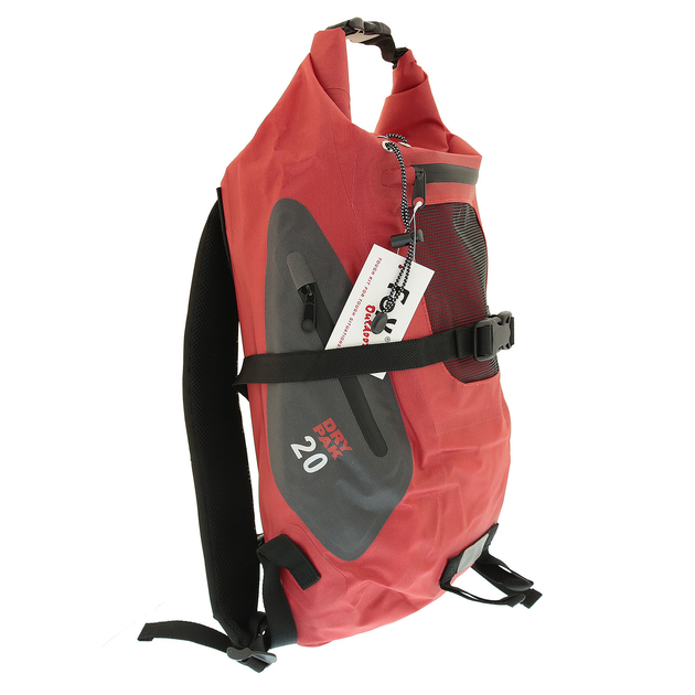 Рюкзак красный 20 литров Max Fuchs Dry Pack Red 30529 - изображение 1