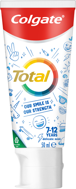 Зубна паста Colgate Total kids 7-12 років 50 мл (8718951433120) - зображення 4