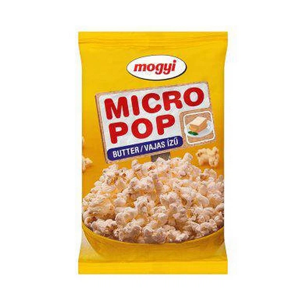 Попкорн Mogyi з маслом 100 г - Фото 1 Попкорн Mogyi з маслом 100 г - изображение 1