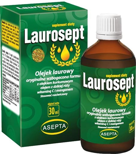 Krople ASEPTA Laurosept Q73 wzmacnia odporność 30 ml (AS399) - obraz 1